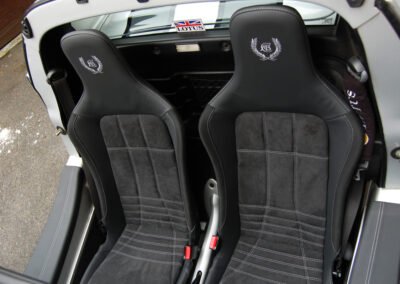 Lotus Elise S2 111S grise, cuir et Alcantara